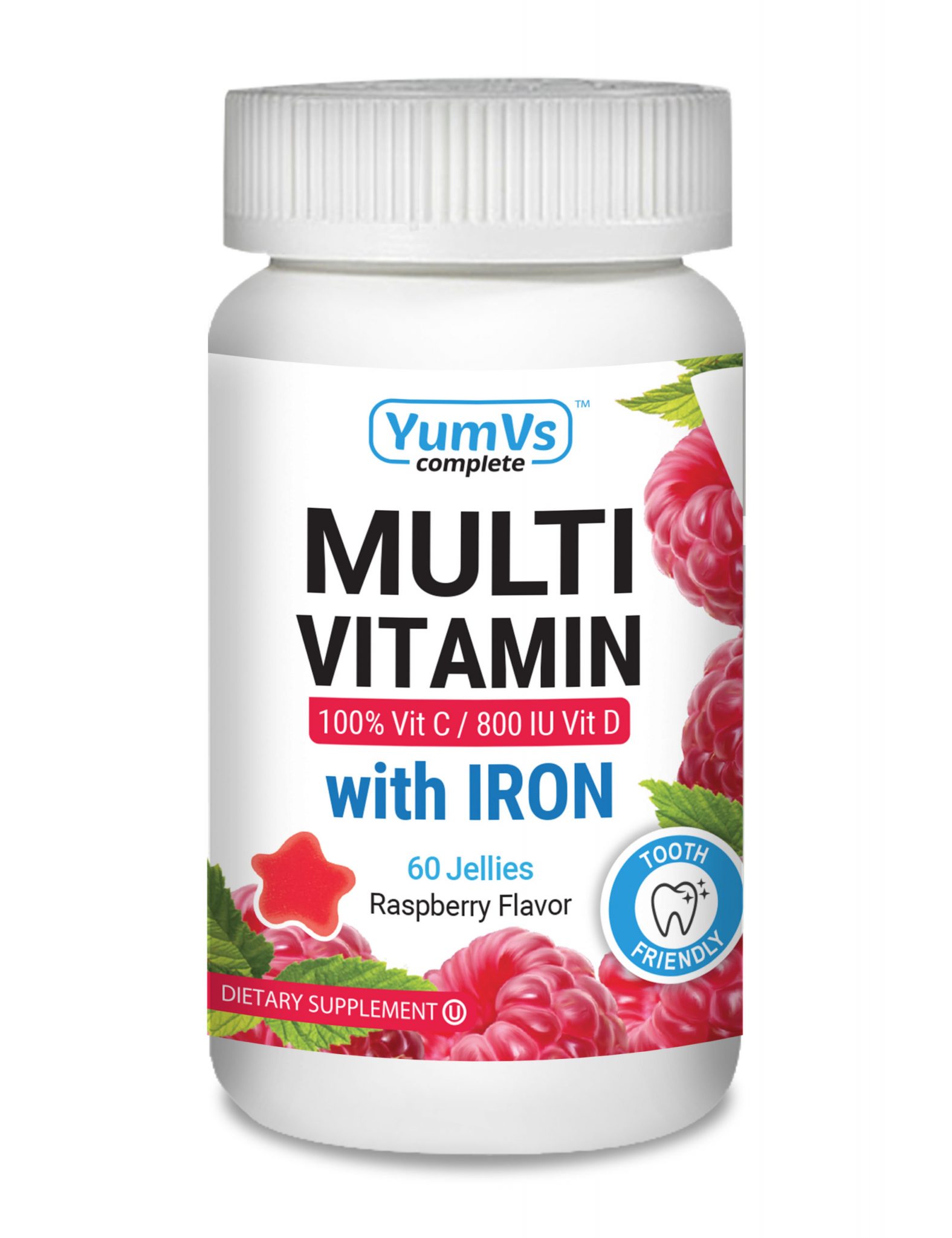 Multivitamin with Iron Gummy | Yumv's