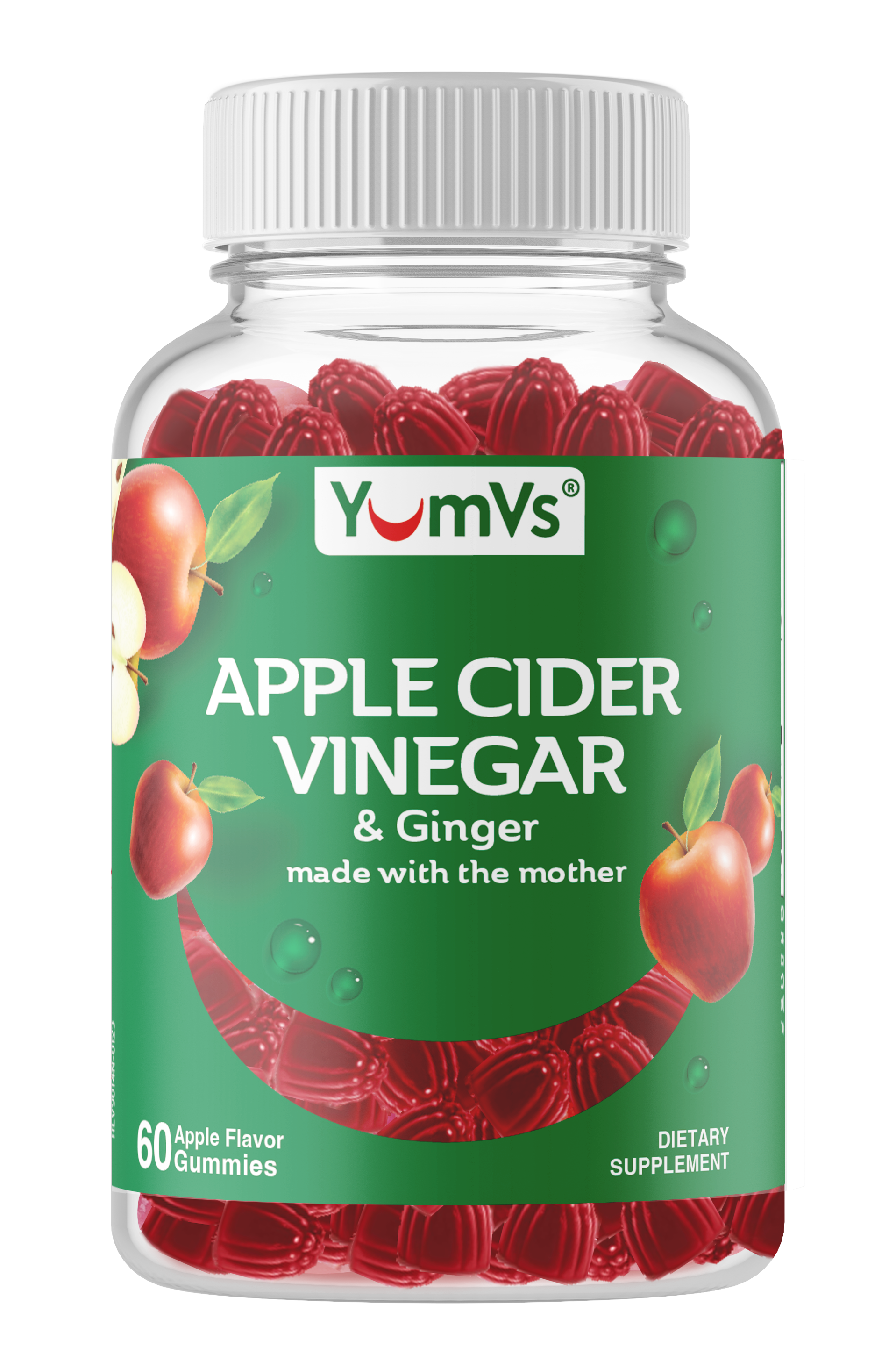 Fiber + Apple Cider Vinegar Gummies